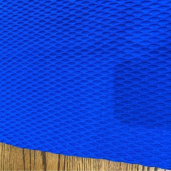 Jonathan Simkhai Ribbed blue knit pencil skirt - Picture 2 of 6